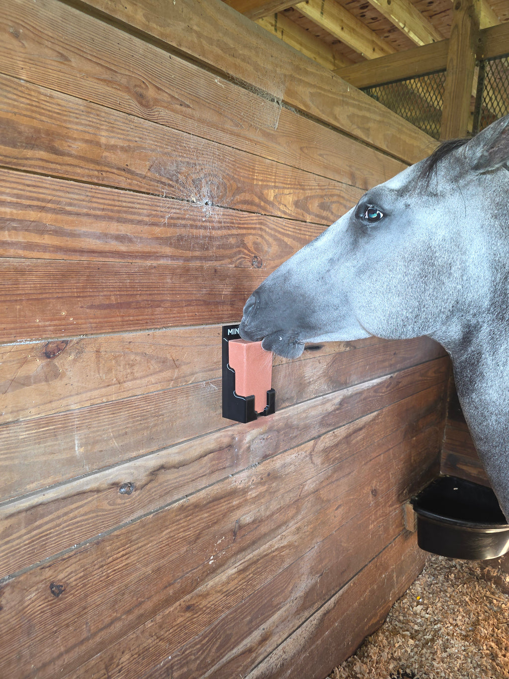 4lb Horse Salt & Mineral Block Holder – Personalized Name Option